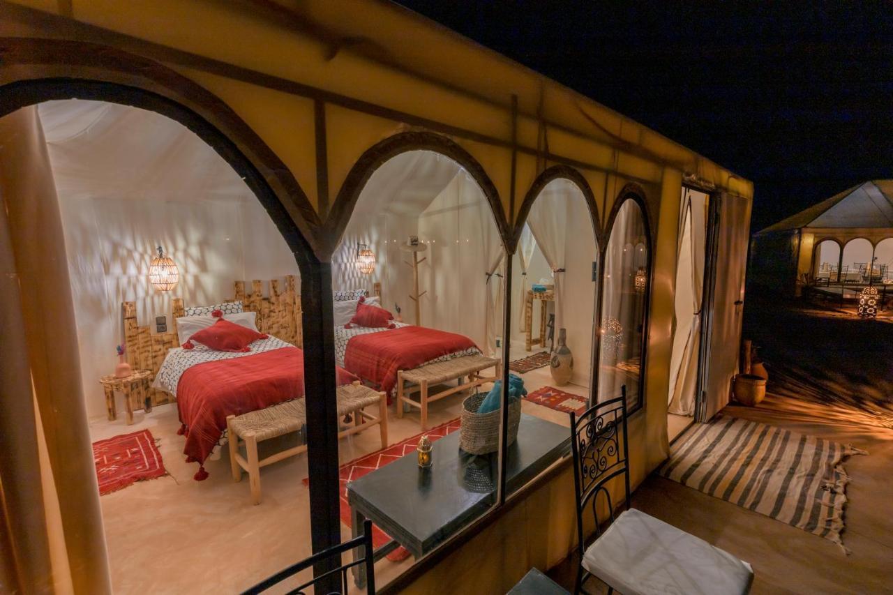 ホテル Soleil Camp & Camel Trekking メルズーガ エクステリア 写真