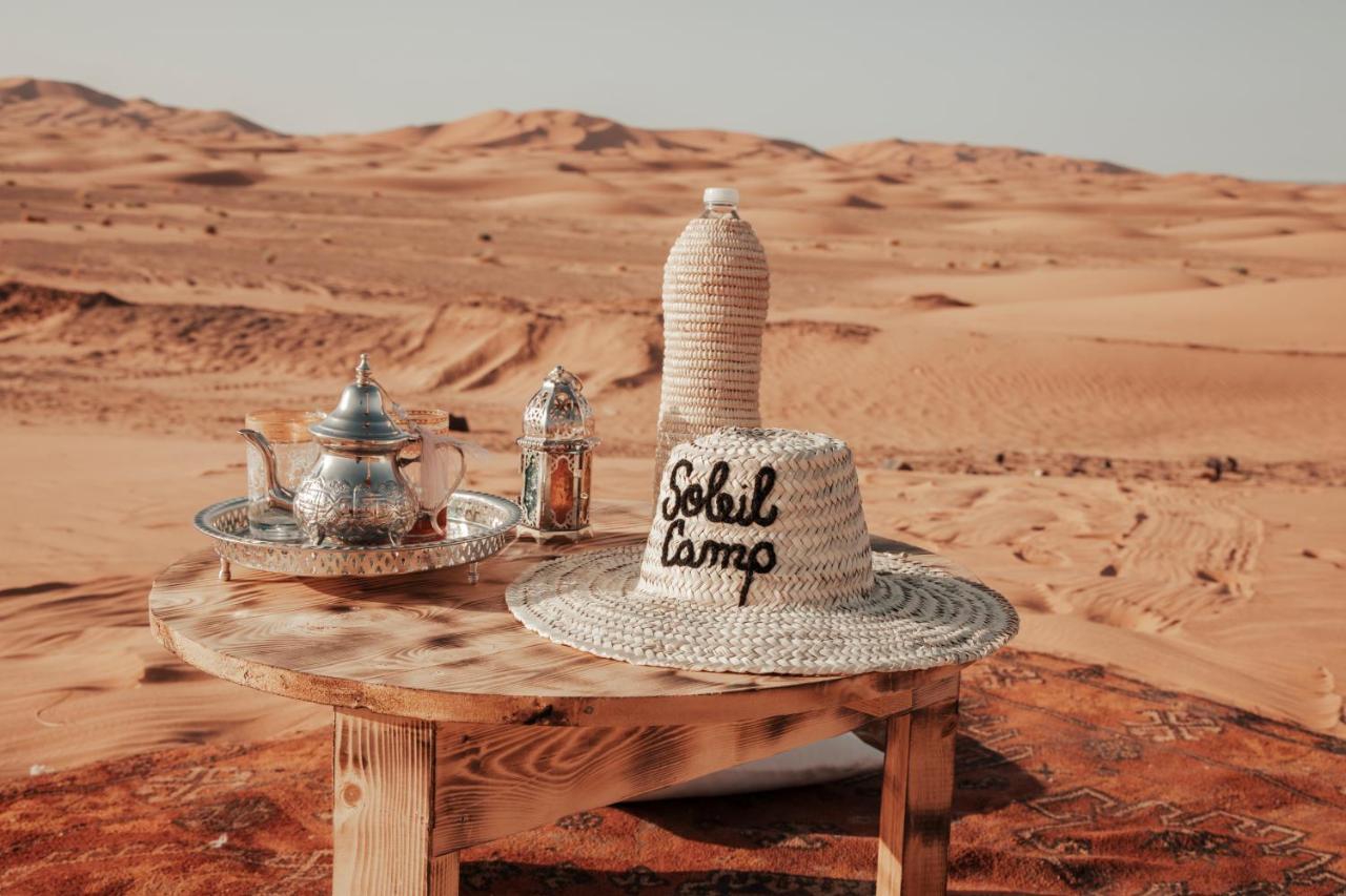 ホテル Soleil Camp & Camel Trekking メルズーガ エクステリア 写真