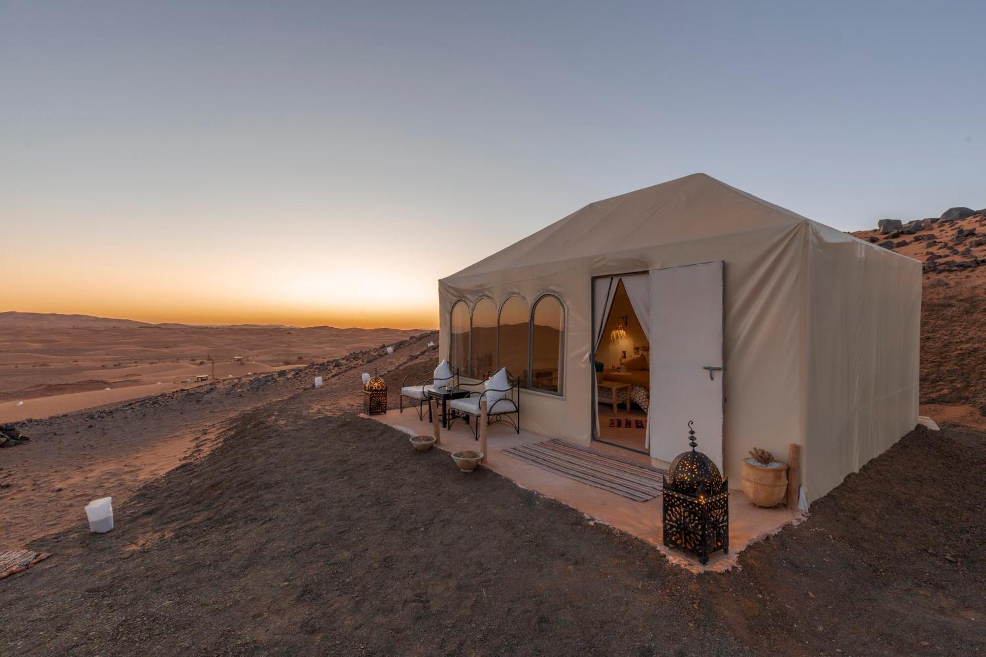 ホテル Soleil Camp & Camel Trekking メルズーガ エクステリア 写真